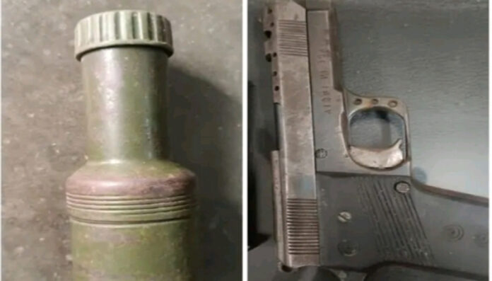 Grenade, Pistol Recovered from Suspected ULFA (I) Linkman’s House