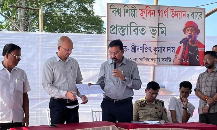 Zubeen Garg Memorial Park coming up in Pathsala