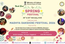 North East Spring Festival & Madhya Dakshini Festival 2026 in Dimapur