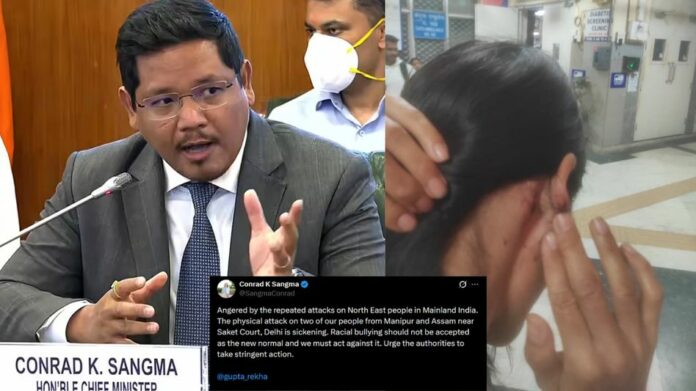 Conrad Sangma Condemns Alleged Racial Assault on Northeast Residents in Delhi