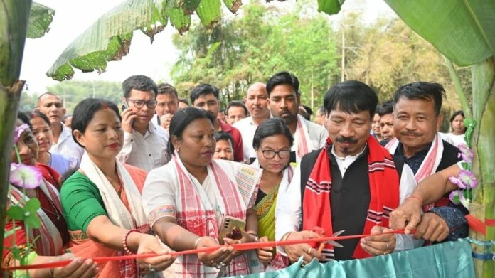 Foundation stones laid for multiple road projects in Assam’s Bokakhat
