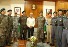 Manipur Governor felicitates NCC cadets for Republic Day participation Manipur Governor felicitates NCC cadets for Republic Day participation