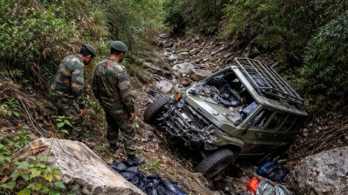 Two Army Personnel Killed After Vehicle Falls Into Ditch Near India-China Border in Arunachal Pradesh