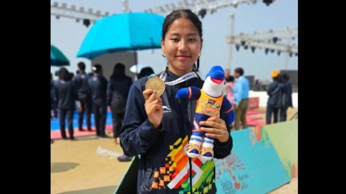 MDoNER Highlights Nagaland Athlete Nyia K. Thono’s Gold Medal Achievements in Pencak Silat