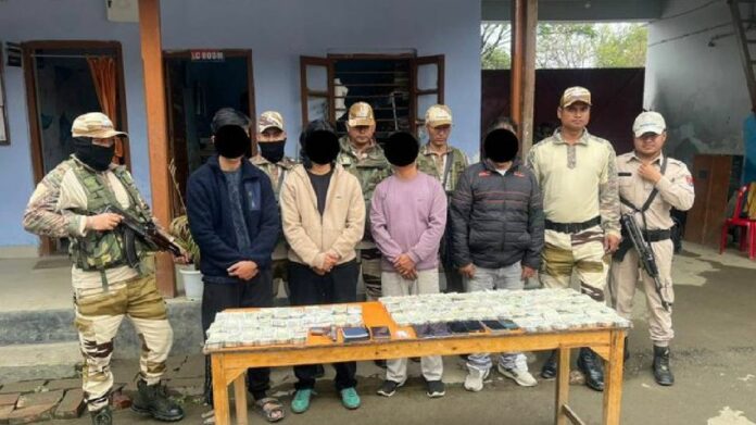 Four Arrested for Extorting JNIMS Contract Nurses on Behalf of KCP in Manipur