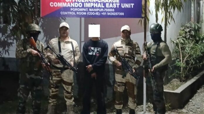 Manipur Police Arrest UPPK Cadre, Arms Cache Recovered Near Indo-Myanmar Border