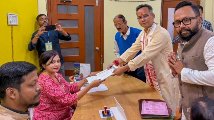 Gaurav Gogoi Files Nomination from Jorhat, Marks Assembly Poll Debut with Show of Strength