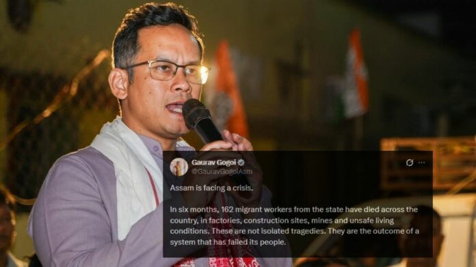 Gaurav Gogoi Flags ‘Crisis’ as 162 Assam Migrant Worker Deaths Reported in Six Months