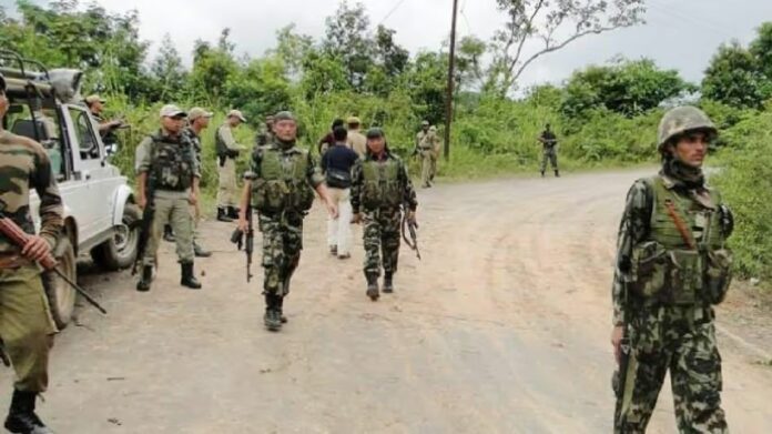 Gunfight Erupts in Manipur’s Bishnupur, Security Forces Repel Attack in 30-Minute Exchange
