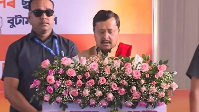 Nitin Nabin Accuses Congress of Enabling Illegal Immigration, Highlights BJP Record at Assam Rally