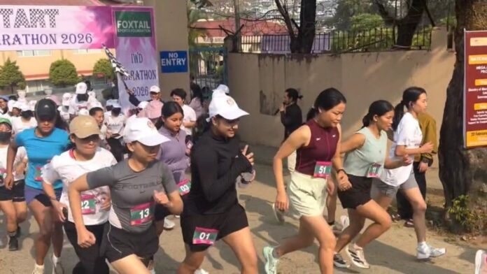 Arunachal Pradesh Hosts Marathon in Itanagar Ahead of International Women’s Day