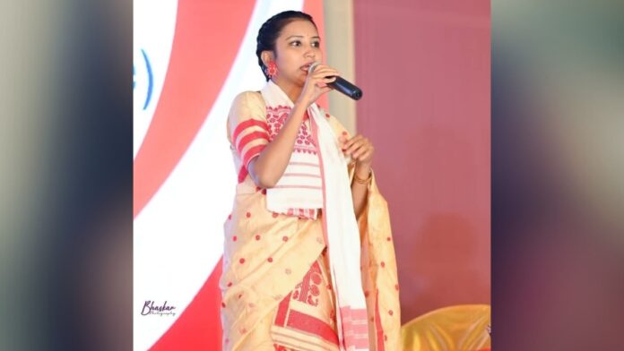 Raijor Dal Candidate Gyanashree Bora Pledges Transformation for Mariani: Focus on Water, Security, and Tourism