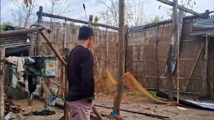 Severe Storm Wreaks Havoc in West Karbi Anglong, Crops and Homes Damaged