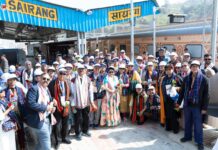 Railway connectivity transforms Mizoram; first FCI cargo train reaches Sairang