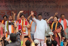 Women Driving Assam’s Political Shift: Smriti Irani at Dhemaji Rally