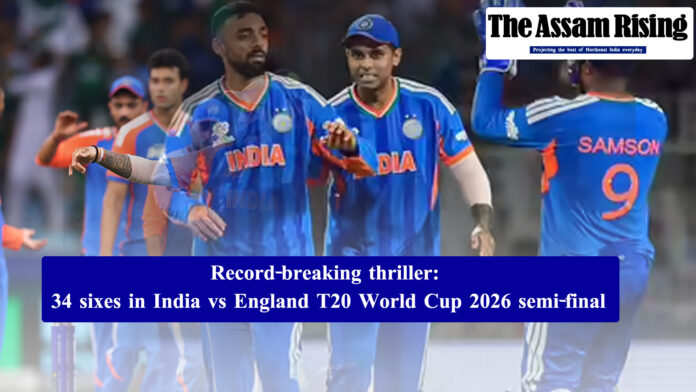 Record-breaking thriller: 34 sixes in India vs England T20 World Cup 2026 semi-final