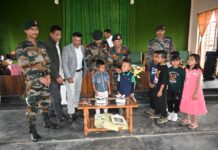 Assam Rifles celebrates Easter Sunday at Lokra