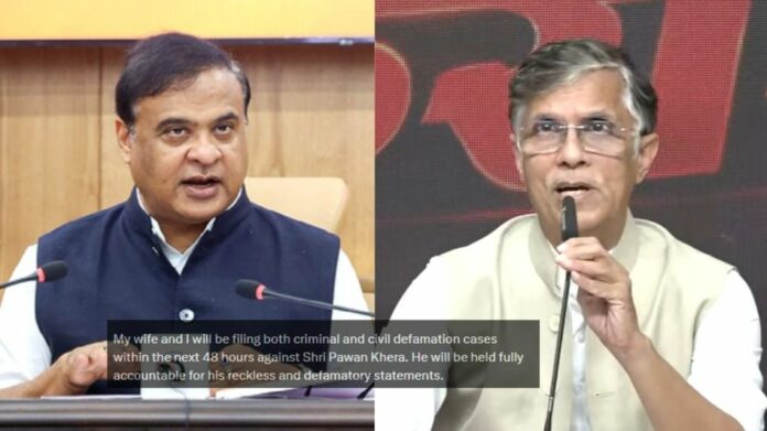 Sarma Threatens Legal Action Against Pawan Khera Over ‘Multiple Passport’ Allegations