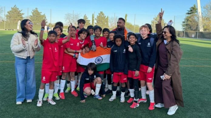 India U-12 Football Team Wins Real Madrid Foundation World Challenge Title, Beats Brazil 3-0