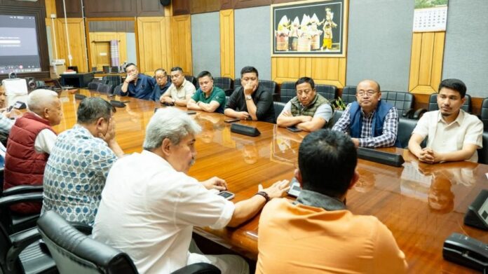 All-Party Meet in Manipur Condemns Tronglaobi Attack, Calls for Peace and Unity