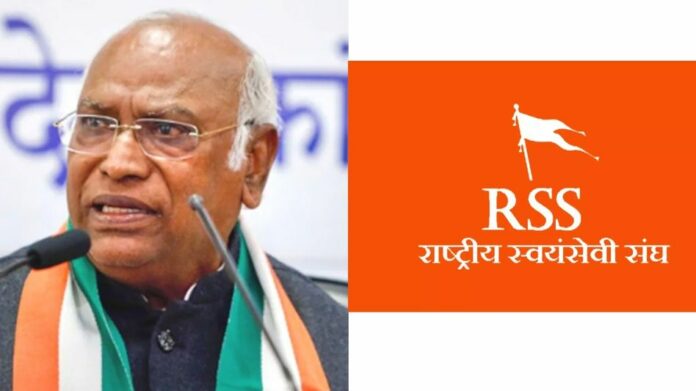 RSS Files Police Complaints Against Mallikarjun Kharge Over ‘Poisonous Snake’ Remark