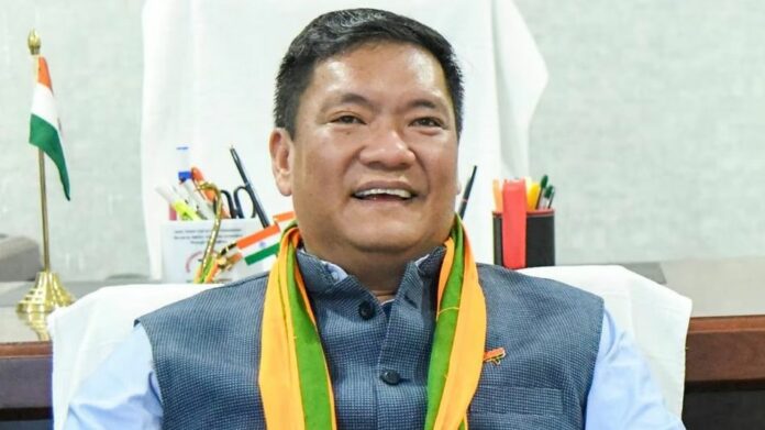 Pema Khandu Urges Voters to Participate as Assam Goes to Polls