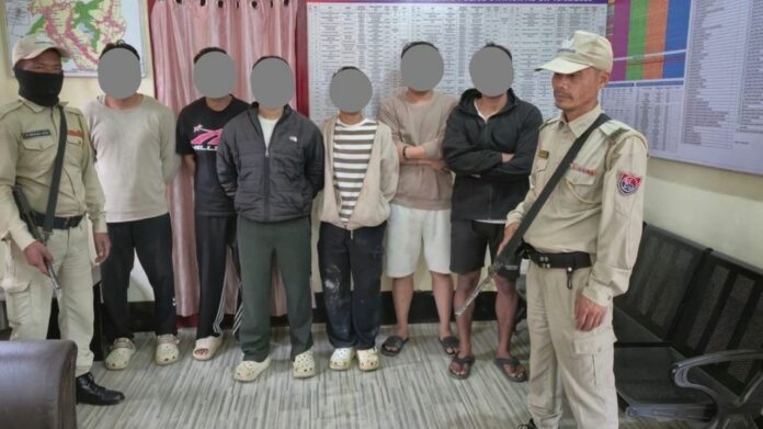 Six Arrested in Manipur for Attempting to Snatch Police Weapons Amid Curfew