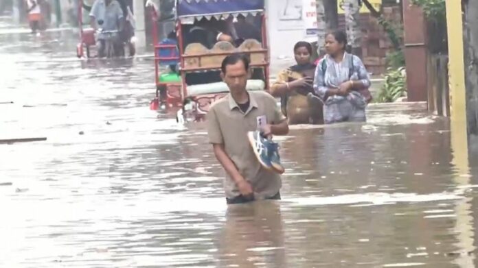 Heavy rainfall floods Guwahati; minister urges caution after woman’s death