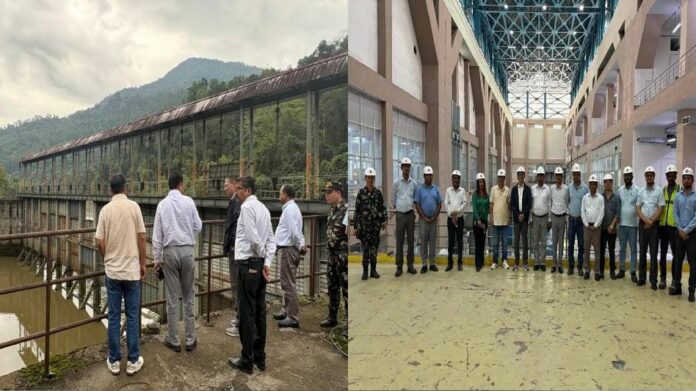 West Kameng DC Reviews Operations at Kimi Hydro Power Station