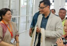 Kiren Rijiju Arrives in Sikkim on Official Visit, to Hold Meetings and Inspect Projects in Mangan Kiren Rijiju Arrives in Sikkim on Official Visit, to Hold Meetings and Inspect Projects in Mangan