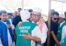Manipur CM Bids Farewell to Haj Pilgrims, Urges Prayers for Peace in State Manipur CM Bids Farewell to Haj Pilgrims, Urges Prayers for Peace in State