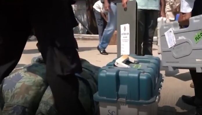 Polling Teams Dispatched with EVMs Across Jorhat as Election Preparations Intensify