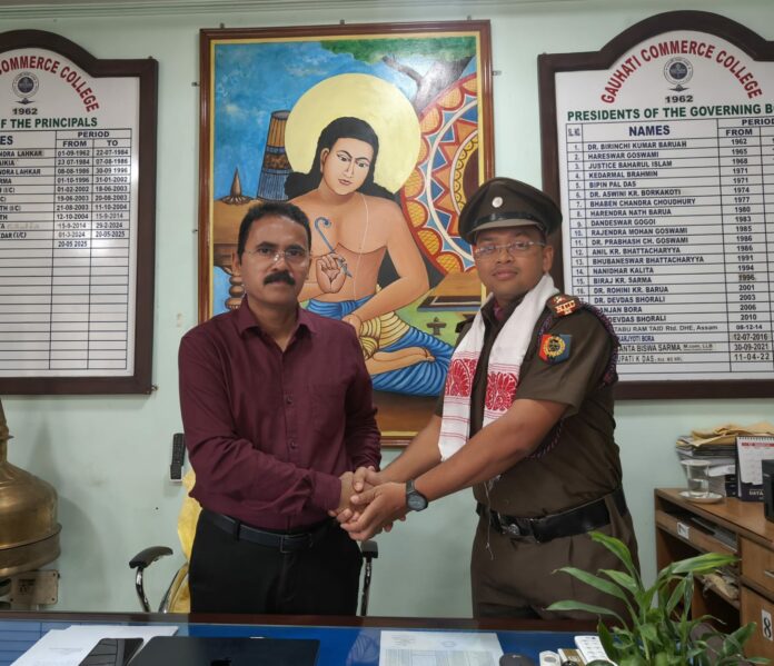 Gauhati Commerce College CTO Commissioned as ANO