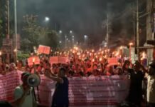 Torch Rallies Intensify in Manipur as Protests Over Child Killings Disrupt Normal Life Torch Rallies Intensify in Manipur as Protests Over Child Killings Disrupt Normal Life