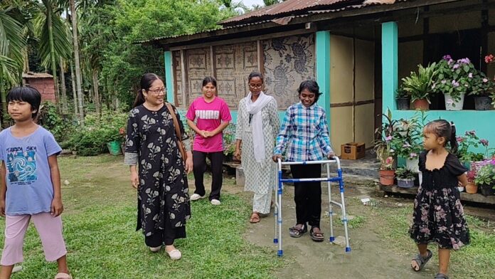 Assam Girl Overcomes Spinal Disease with Support from Tezpur Hospital’s Palliative Care Team