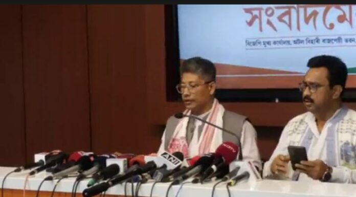 Guwahati Flooding Duration Reduced to Hours, Says Minister Pijush Hazarika