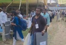 Dhubri Dispatches Polling Teams, Over 12 Lakh Voters Set to Cast Votes on April 9 Dhubri Dispatches Polling Teams, Over 12 Lakh Voters Set to Cast Votes on April 9