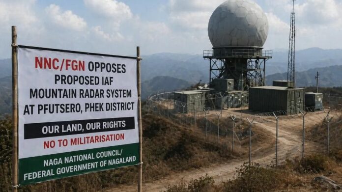 Nagaland Radar Project Faces Opposition as Chakhesang Body Raises Health and Environmental Concerns