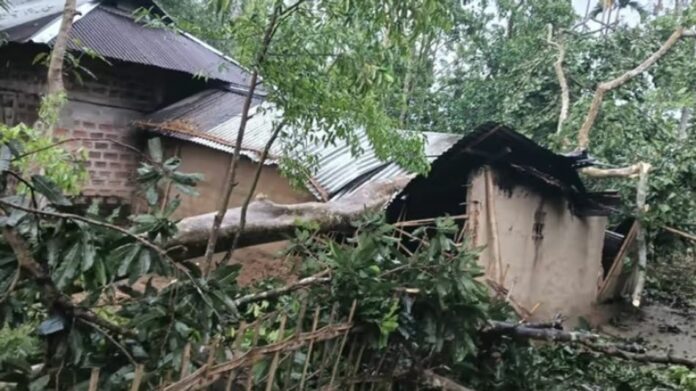 Storms Kill Two, Including Child, Damage Nearly 4,000 Homes in Tripura