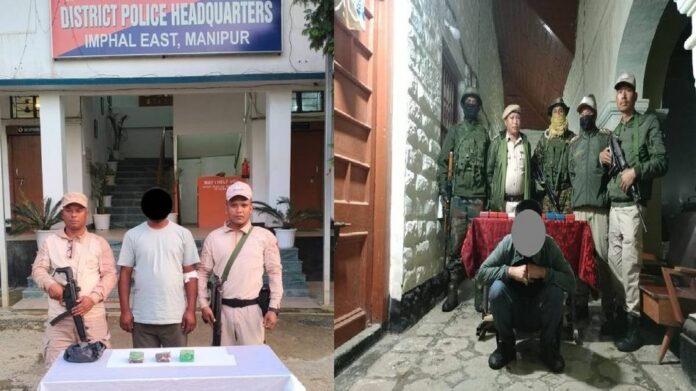 Over 700 Grams of Suspected Heroin Seized in Separate Anti-Drug Operations in Manipur, Two Arrested