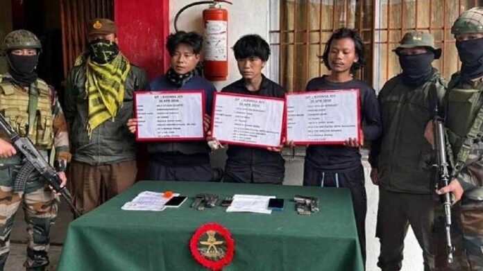 Three Suspected NSCN-K (Niki Sumi) Militants Arrested in Joint Operation in Arunachal’s Tirap
