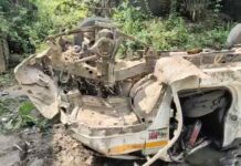 Driver Killed, Handyman Injured After Bolero Pickup Falls Off NH-27 in Dima Hasao Driver Killed, Handyman Injured After Bolero Pickup Falls Off NH-27 in Dima Hasao