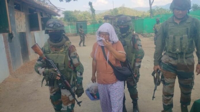 Assam Rifles Rescues Abducted Tangkhul Woman in Manipur’s Kamjong District