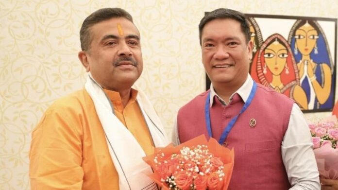 Pema Khandu Congratulates Suvendu Adhikari on Becoming West Bengal’s First BJP Chief Minister