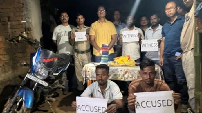 Two Alleged Drug Traffickers Arrested With Suspected Heroin in Assam’s Goalpara