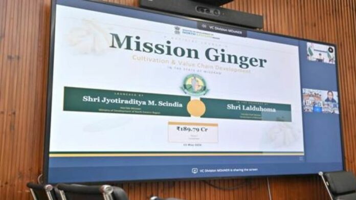 Centre Launches Rs 189.79-Crore Mizoram Ginger Mission to Boost Farming and Global Exports