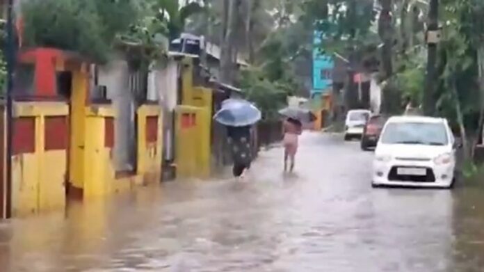 Heavy Rain Triggers Waterlogging in Guwahati and Sribhumi, Commuters Face Major Disruption