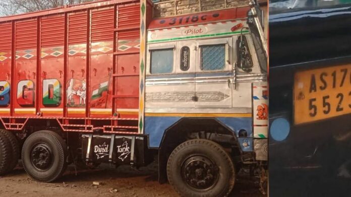12-Wheeler Truck Reportedly Stolen in Dhubri, Fresh Concerns Raised Over Rising Theft Cases