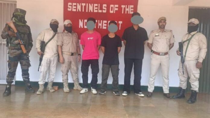 Six Insurgent Cadres Arrested During Counter-Insurgency Operations Across Manipur