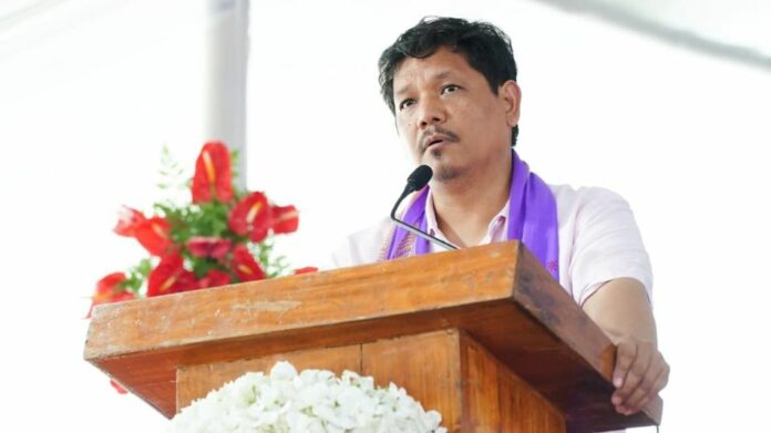 Conrad Sangma Lays Foundation Stone for Mini Stadium in North Garo Hills, Meghalaya Targets 510 Sports Projects by 2028